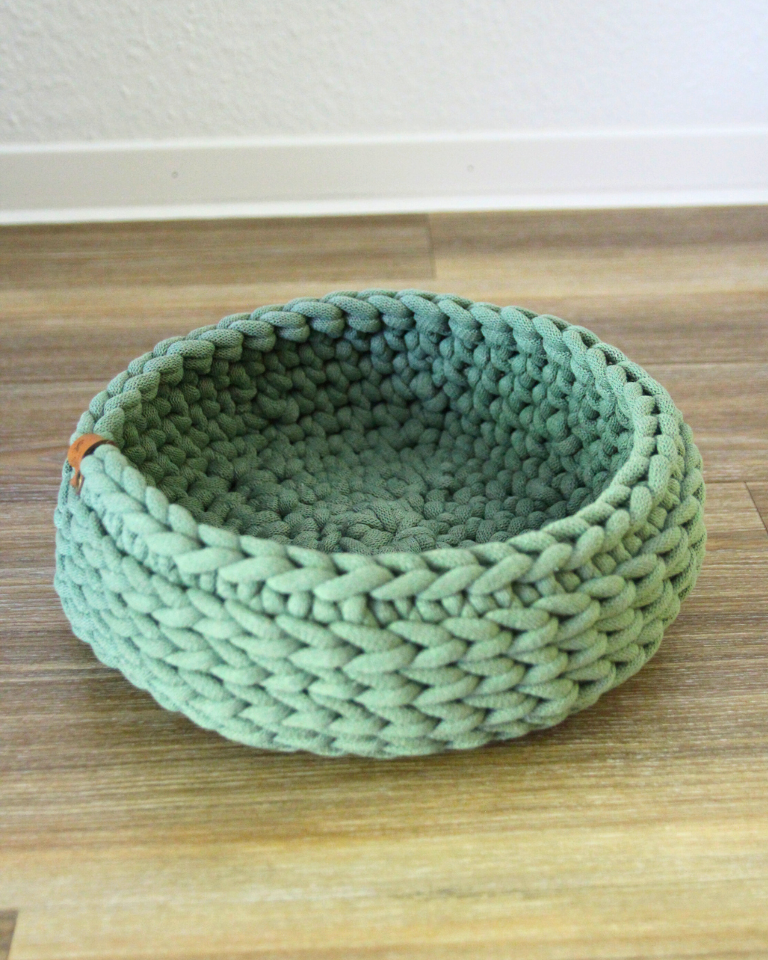 Häkelkorb aus 9mm Garn (30x10 cm)