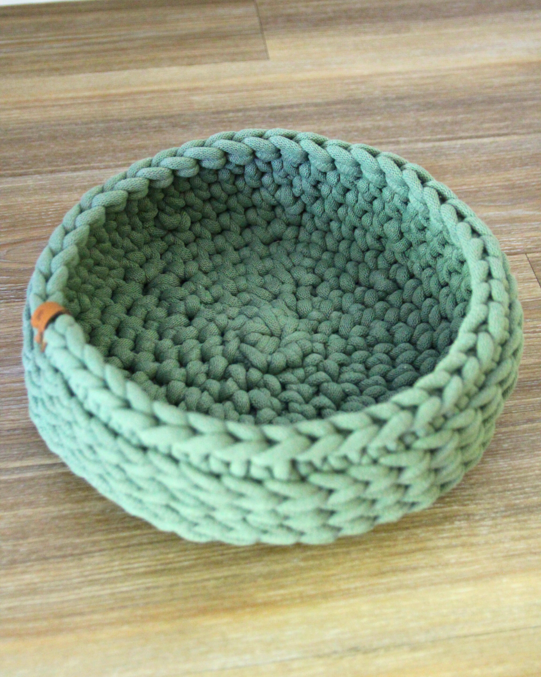 Häkelkorb aus 9mm Garn (30x10 cm)