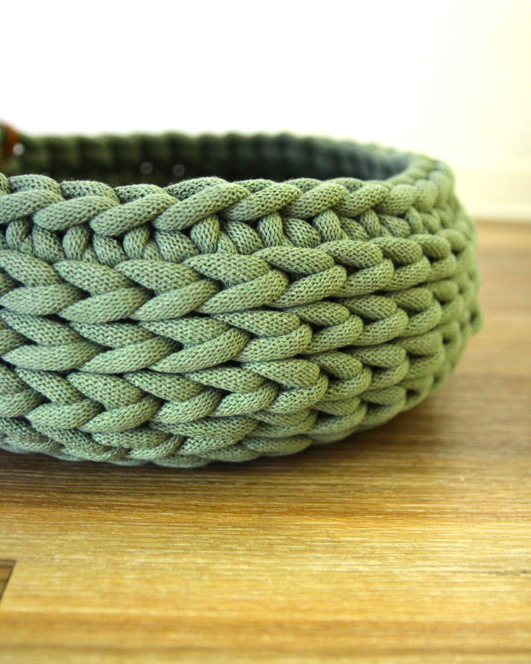 Häkelkorb aus 9mm Garn (30x10 cm)